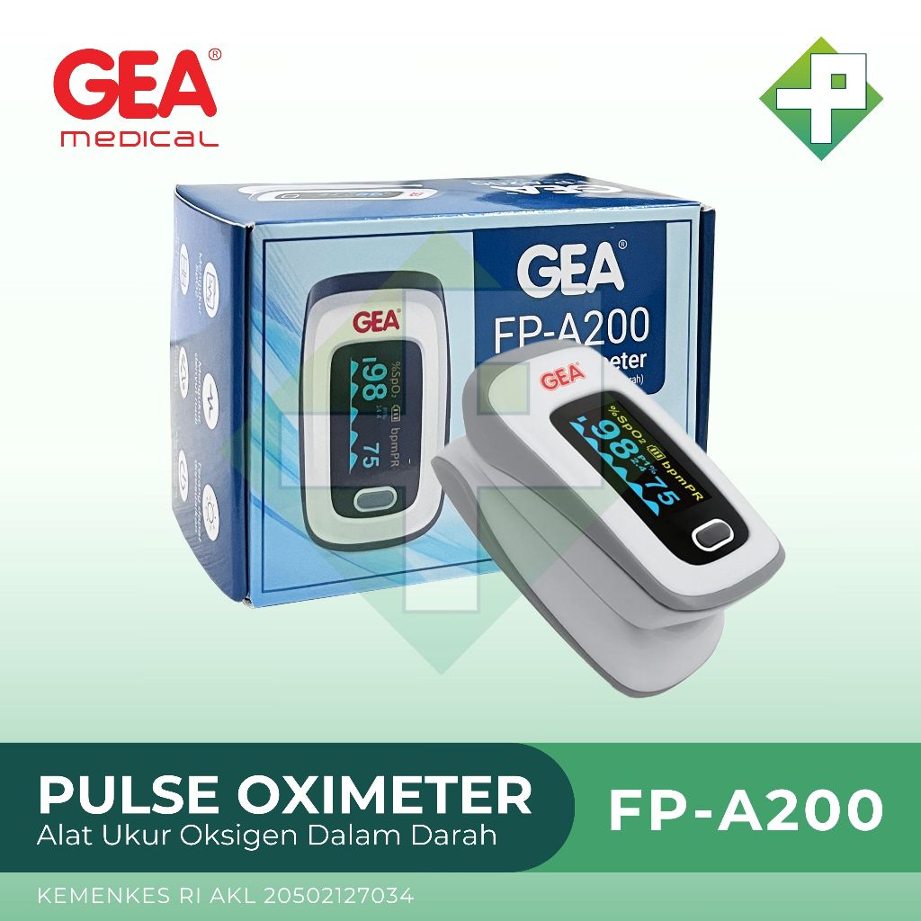 Fingertip Pulse Oximeter FP-A200 Gea / Tes Saturasi Oksigen
