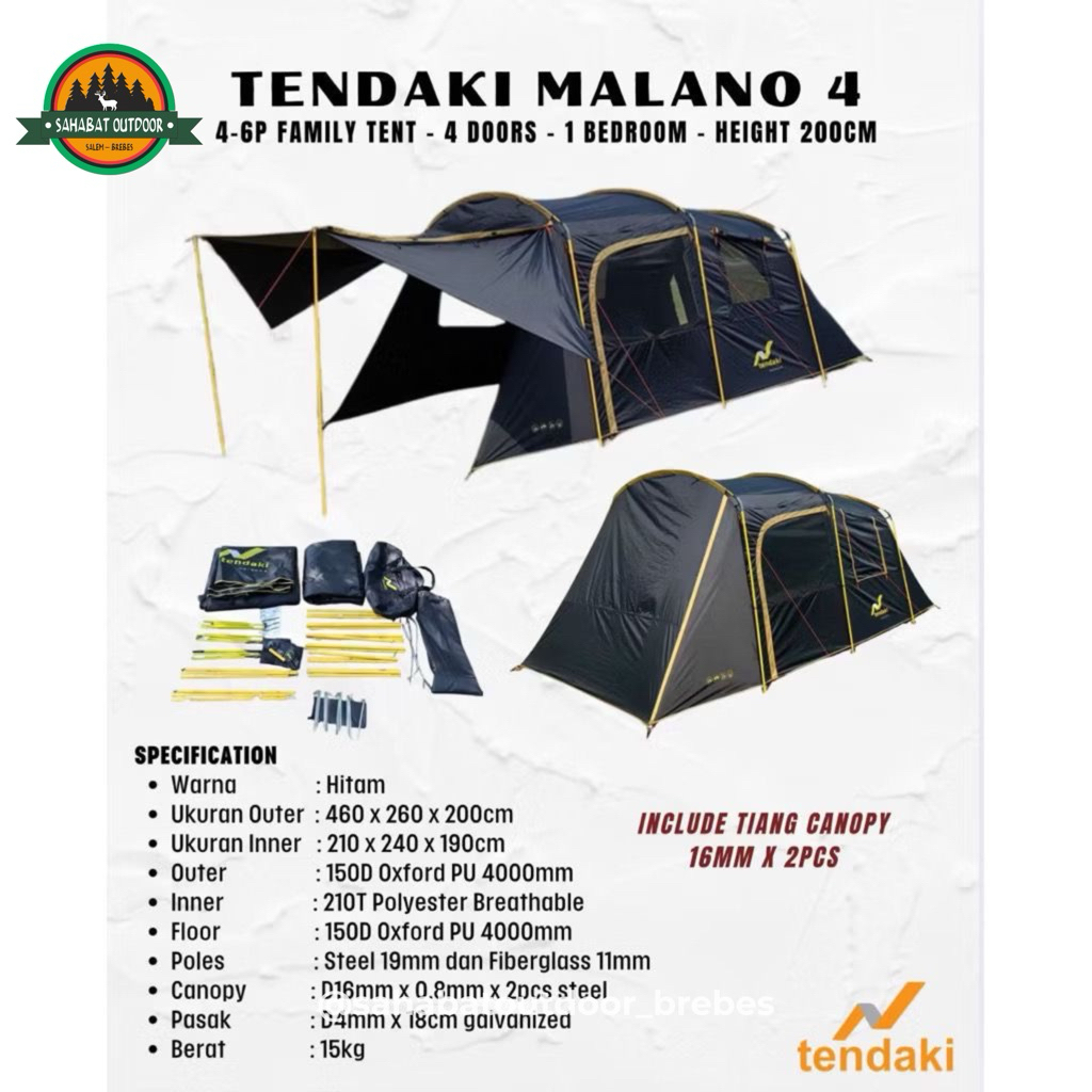 Ready Tendaki Malano 4 Black