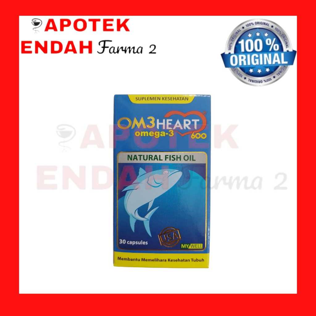 OMEHEART OMEGA3 ISI 30 KAPSUL