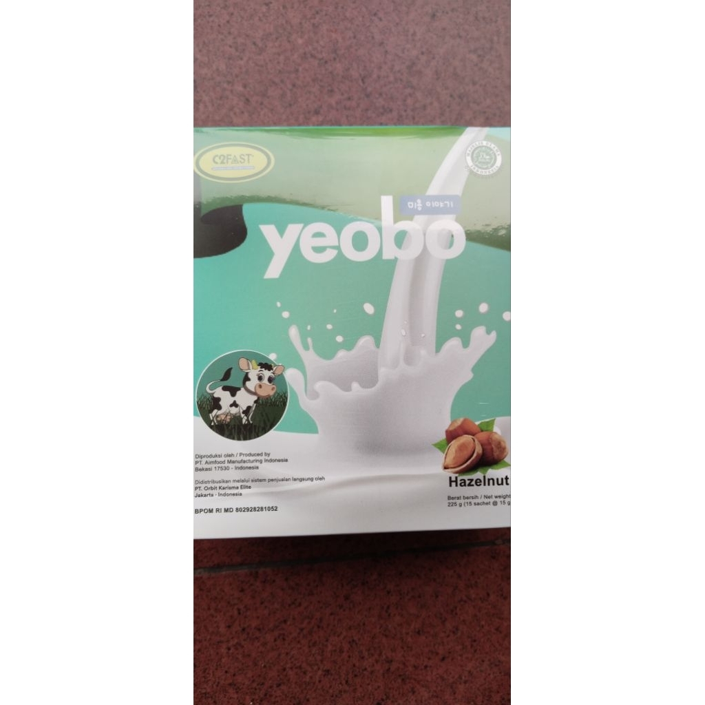 SUSU KOLOSTRUM C2FAST YEOBO @15 sachet/kotak