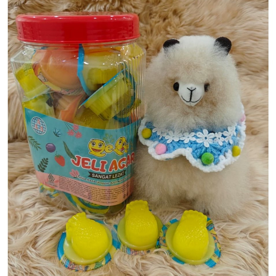 AAA Jelly agar Bentuk NANAS (TOPLES) isi 30 PCS