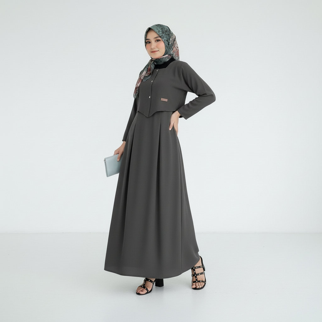 Haritha.id - Overal - gamis inner oter bisa dii lepas