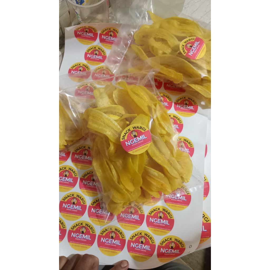 kripik pisang kepok