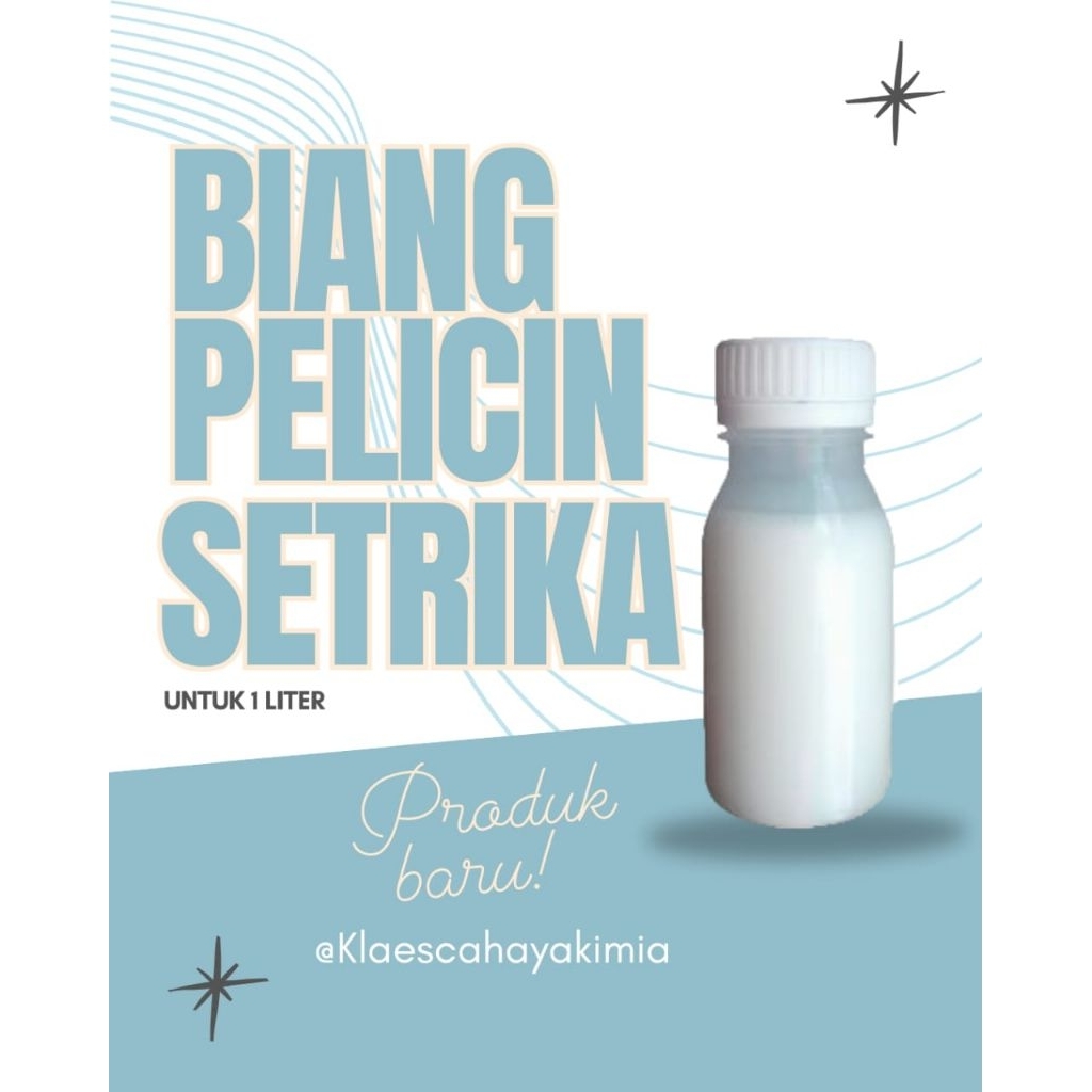 Biang Pelicin Setrika Pakaian Untuk 1 Liter