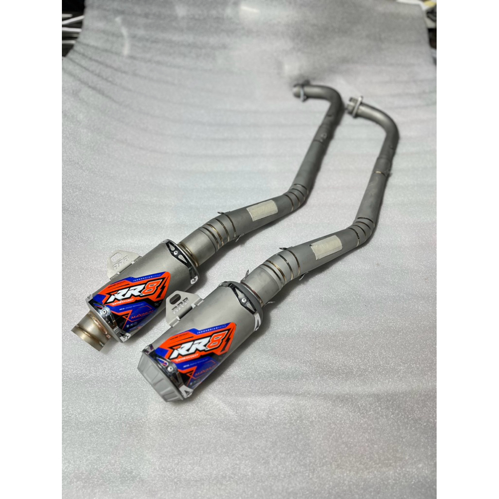 KNALPOT RBT GTX DAN TAKSI GABA FULL VAPOR ORIGINAL RR8