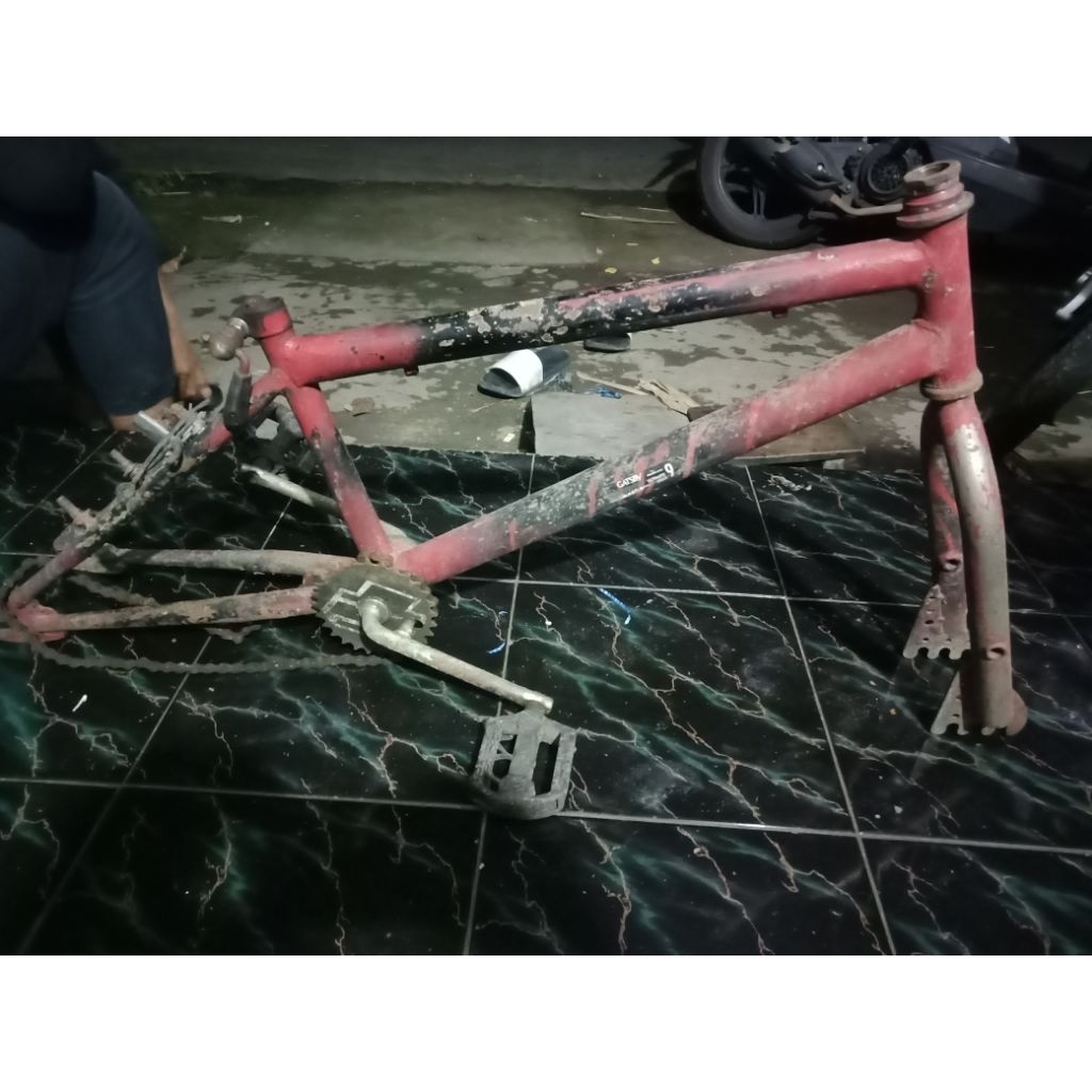 frame bmx bekas