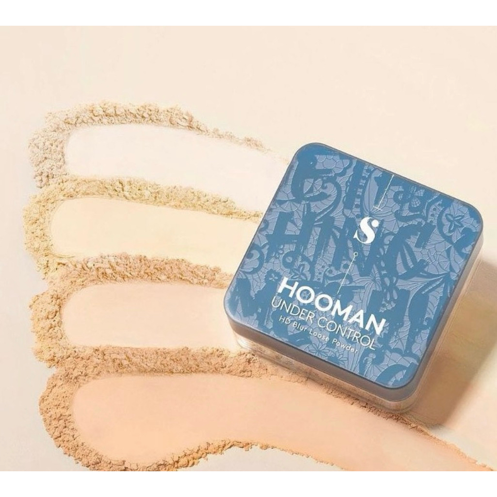 SOMETHINC HOOMAN UNDER CONTROL HD BLUR LOOSE POWDER - SOMETHINC LOOSE POWDER HOOMAN BEDAK TABUR SOME
