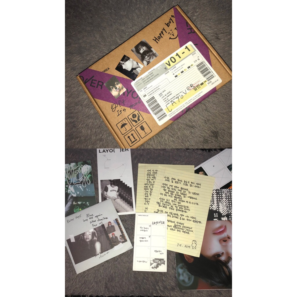 album layover ungu taehyung