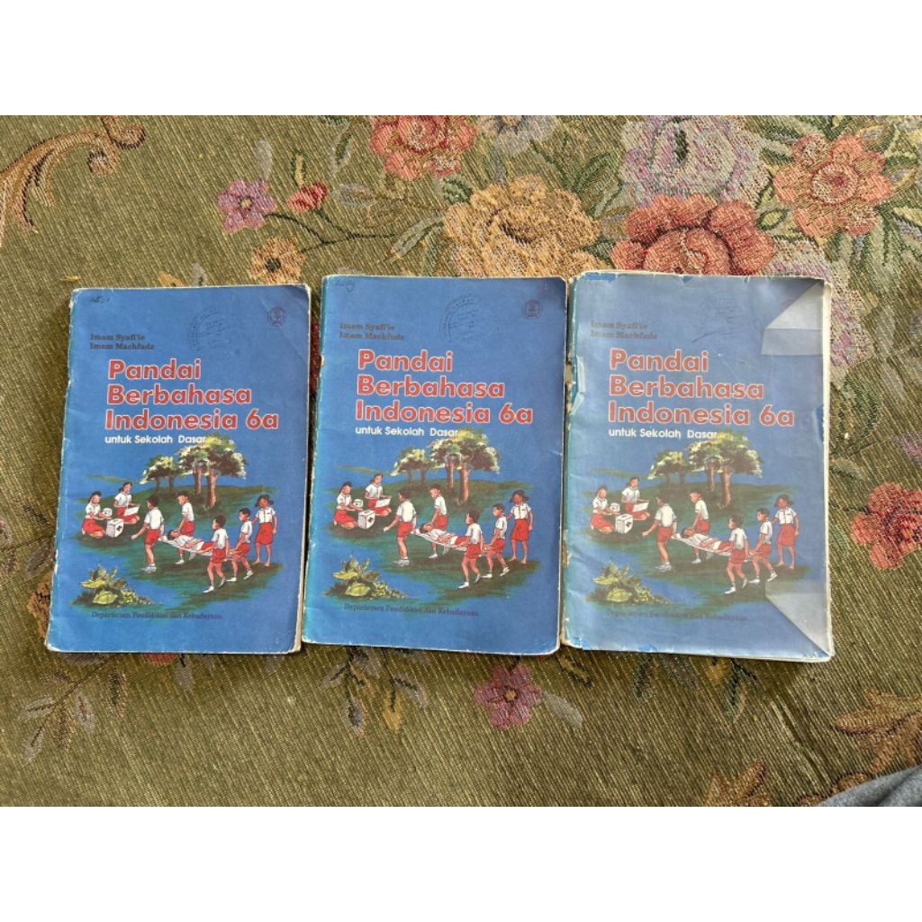 Buku Pandai Berbahasa Indonesia jilid 6a thn 1992