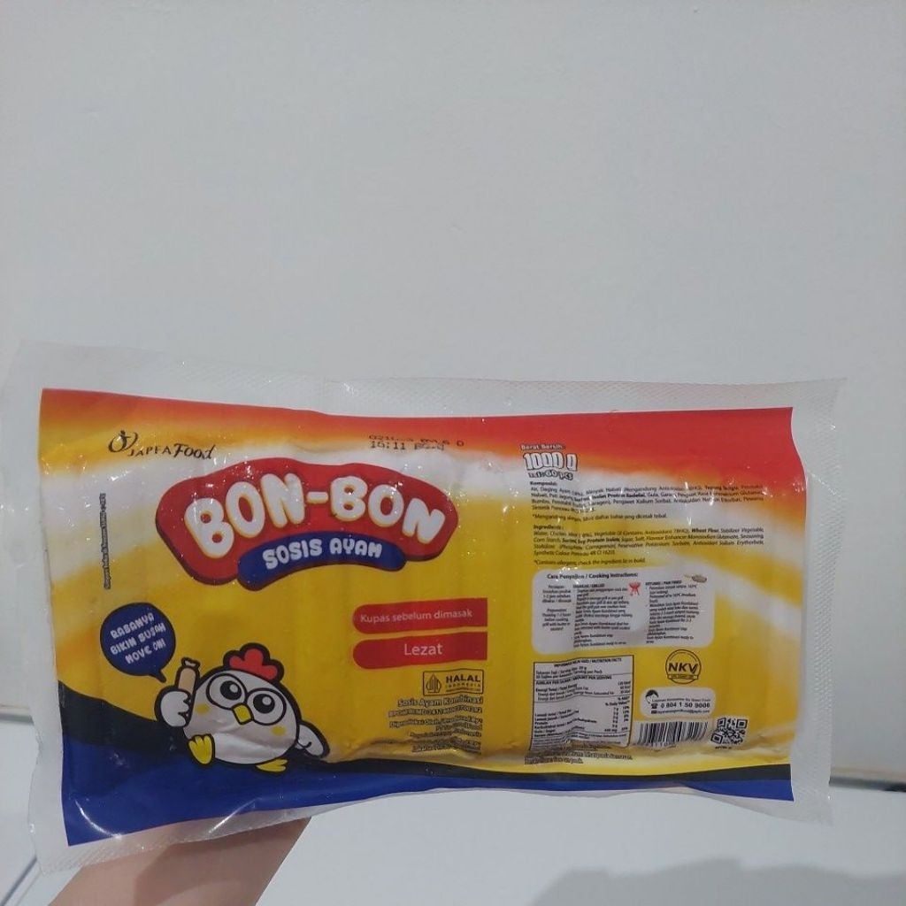 Bon - bon Sosis Ayam 1kg isi 60 batang | sosis bon bon | Lucky frozen mart