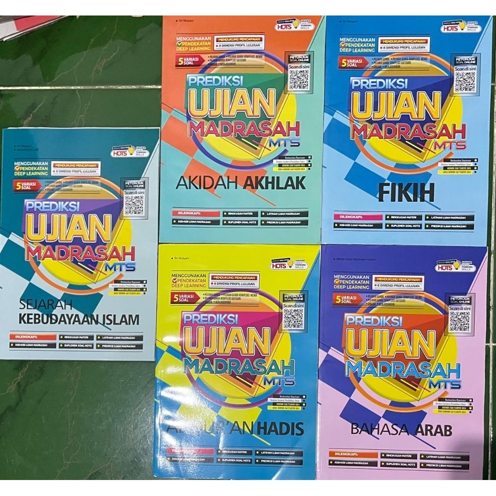 BUKU PREDIKSI UJIAN MADRASAH JENJANG MTS