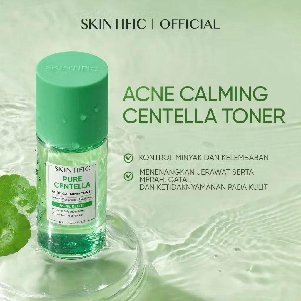 TONER SKINTIFIC PURE CANTELLA ACNE SERIES