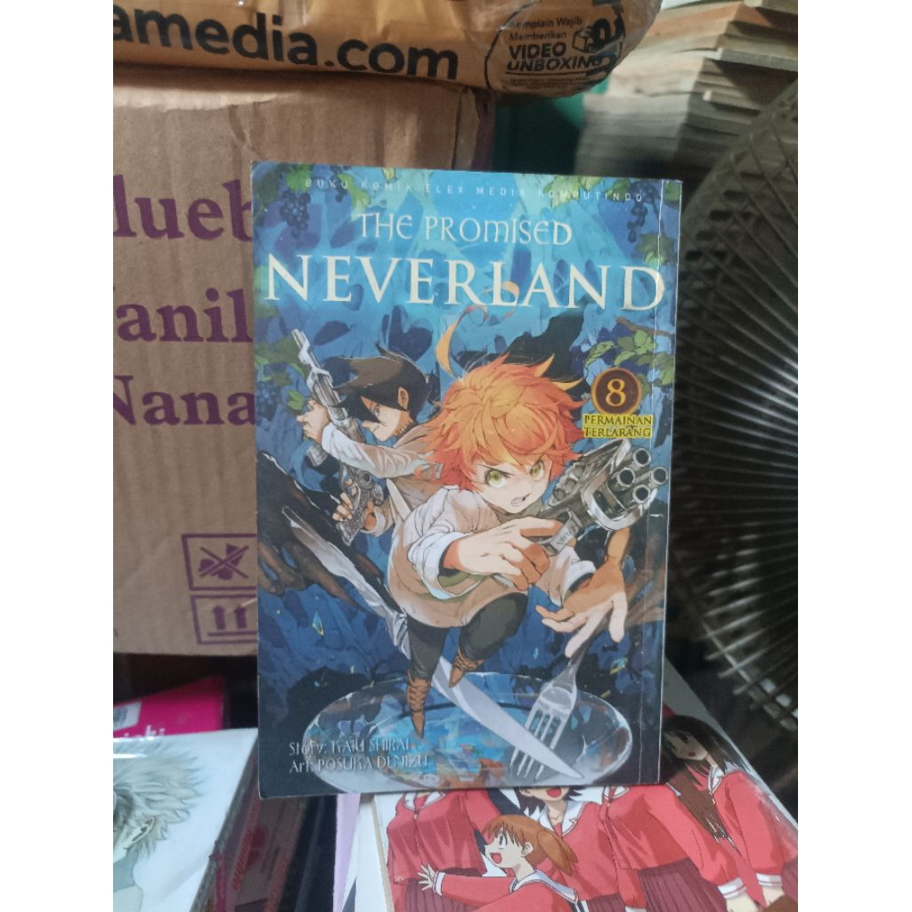 Komik the promised Neverland 8 / komik the promised Neverland vol 8