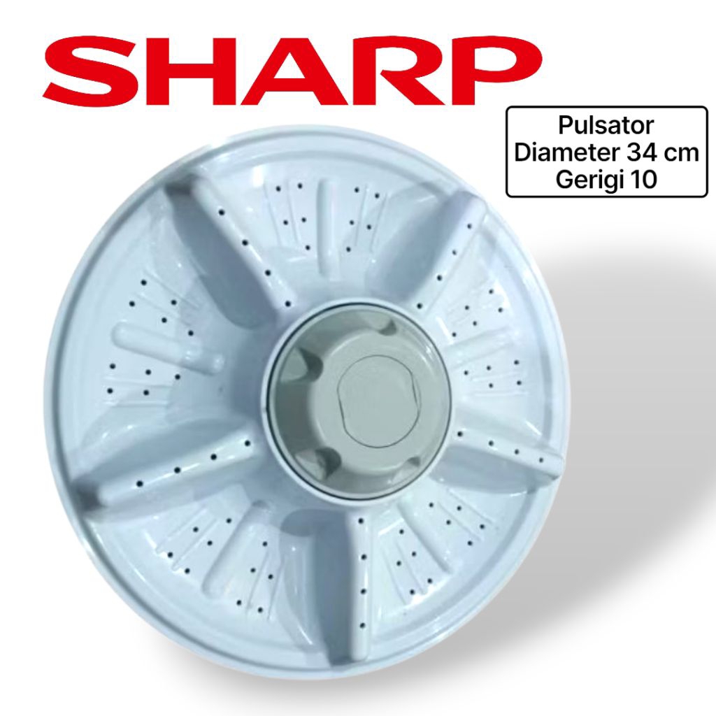 PULSATOR SHARP ORIGINAL | PULSATOR MESIN CUCI SHARP 2 TABUNG