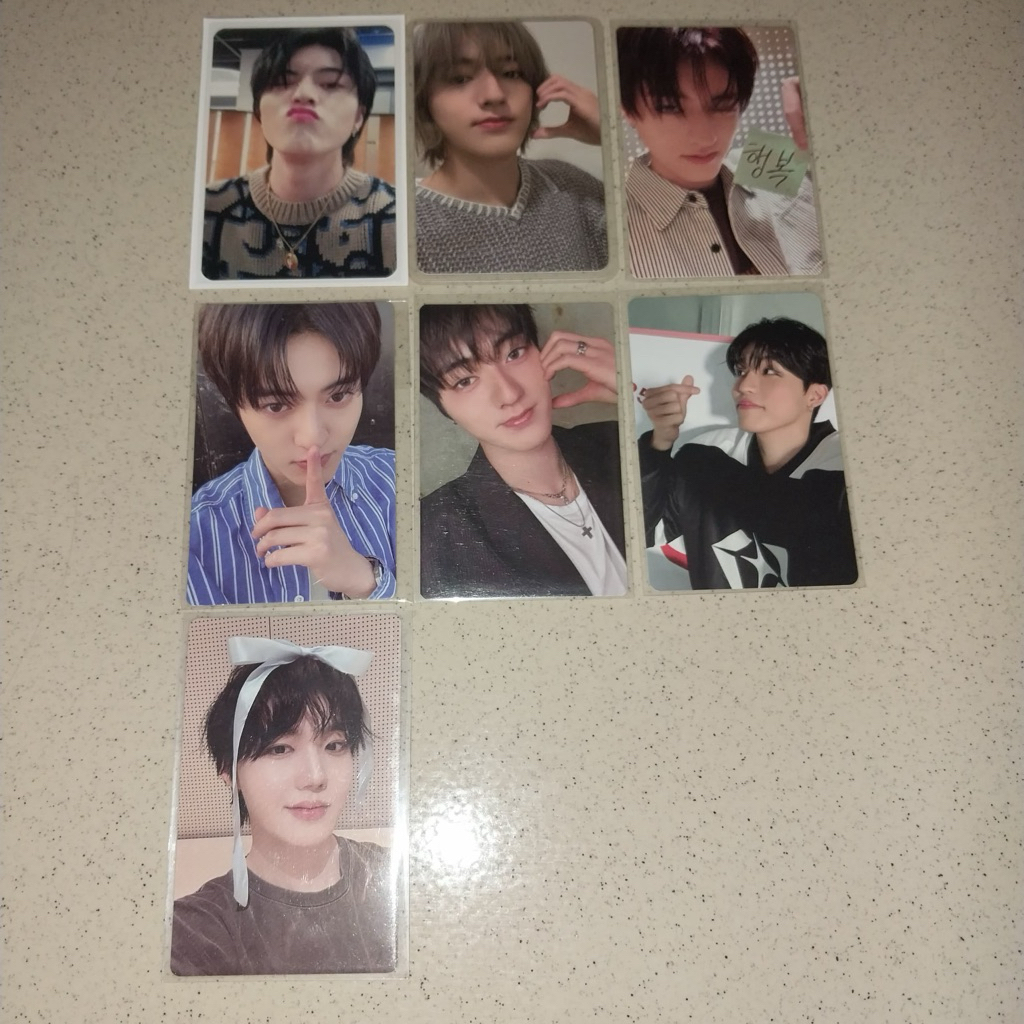 HARUTO DIOR TREASURE PHOTOCARDS BUNDLE