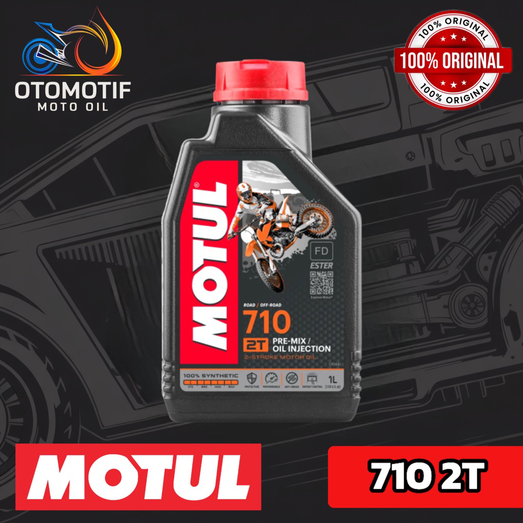 MOTUL 710 2T Ester Ful SYNTHETIC 100% originsl MOTUL