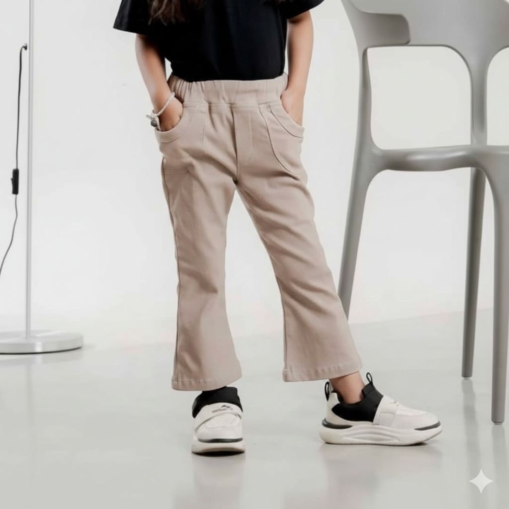 Celana Cutbray Anak Perempuan Premium# Celana bahan bengalin