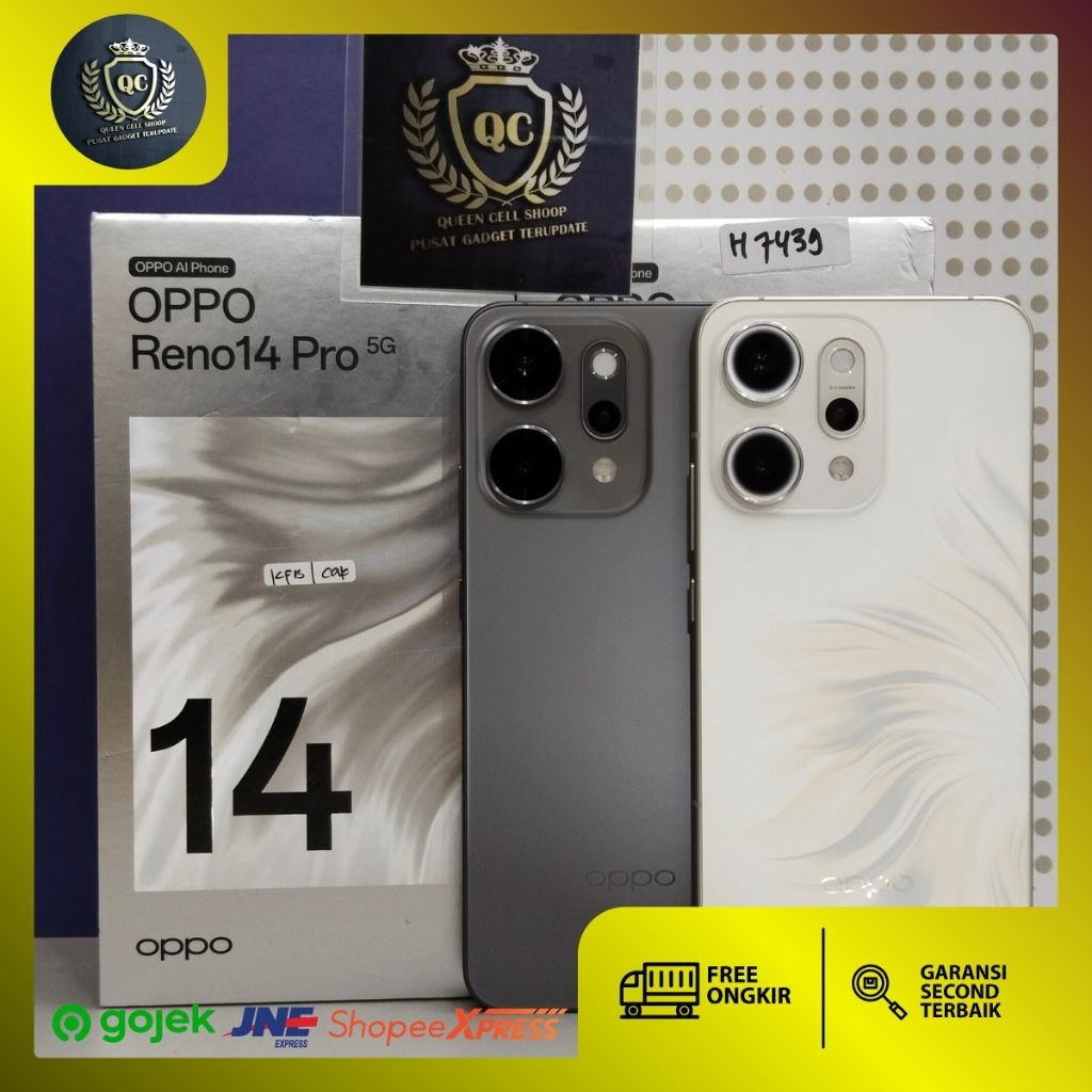 OPPO RENO 14 PRO 5G 12/512 SECOND FULLSET