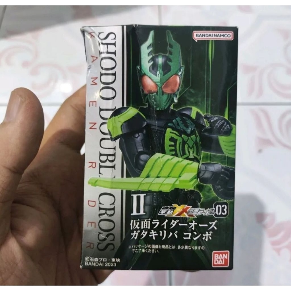 Shodo XX Kamen Rider OOO Gatakiriba combo original sho do sodo so bandai