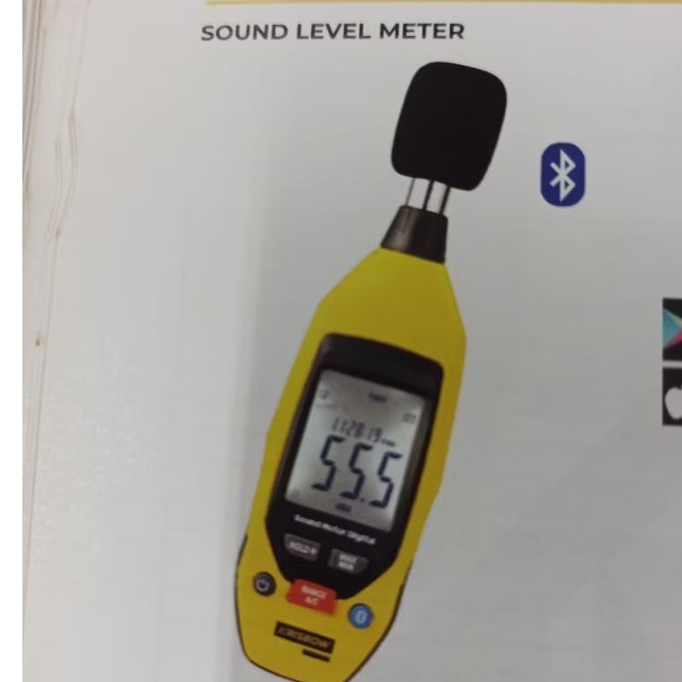 krisbow sound level meter 35-130 db