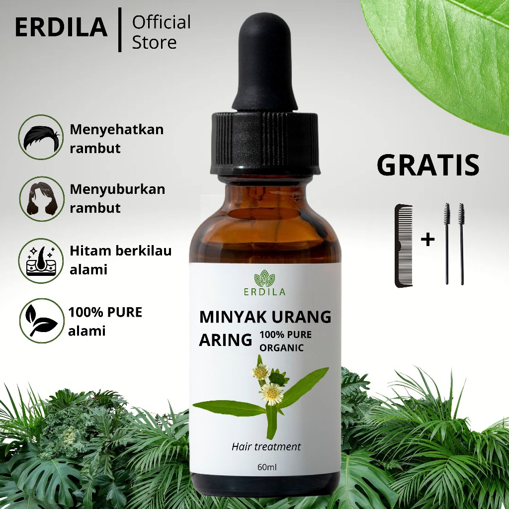 Minyak Urang Aring 100% PURE alami Original