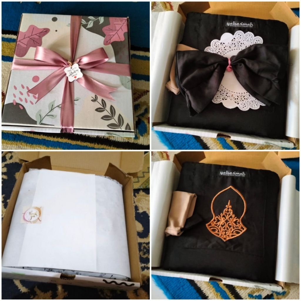 [ Hampers Mukena yabasmah ] tambahan packing/kotak hampers/hadiah ultah/hadiah wisuda/hadiah nikahan