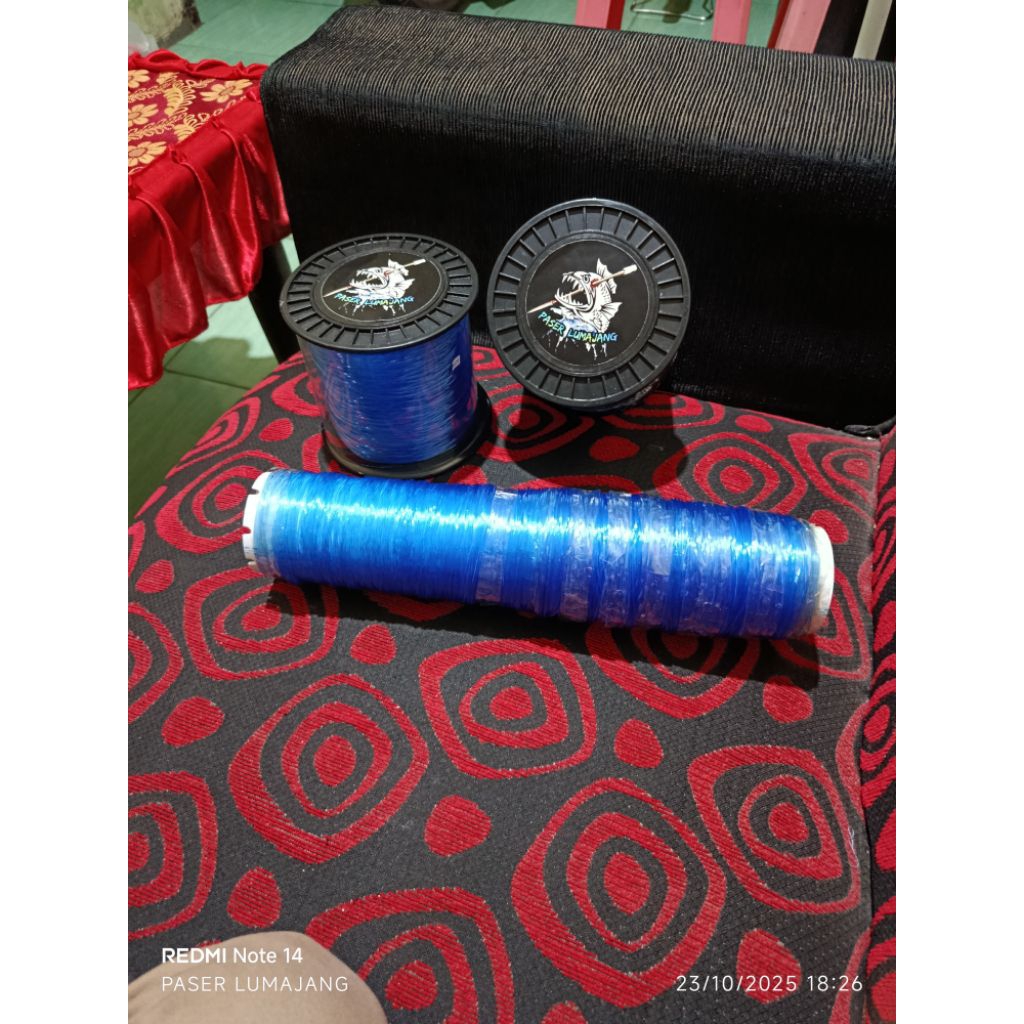 senar untuk ikan laut