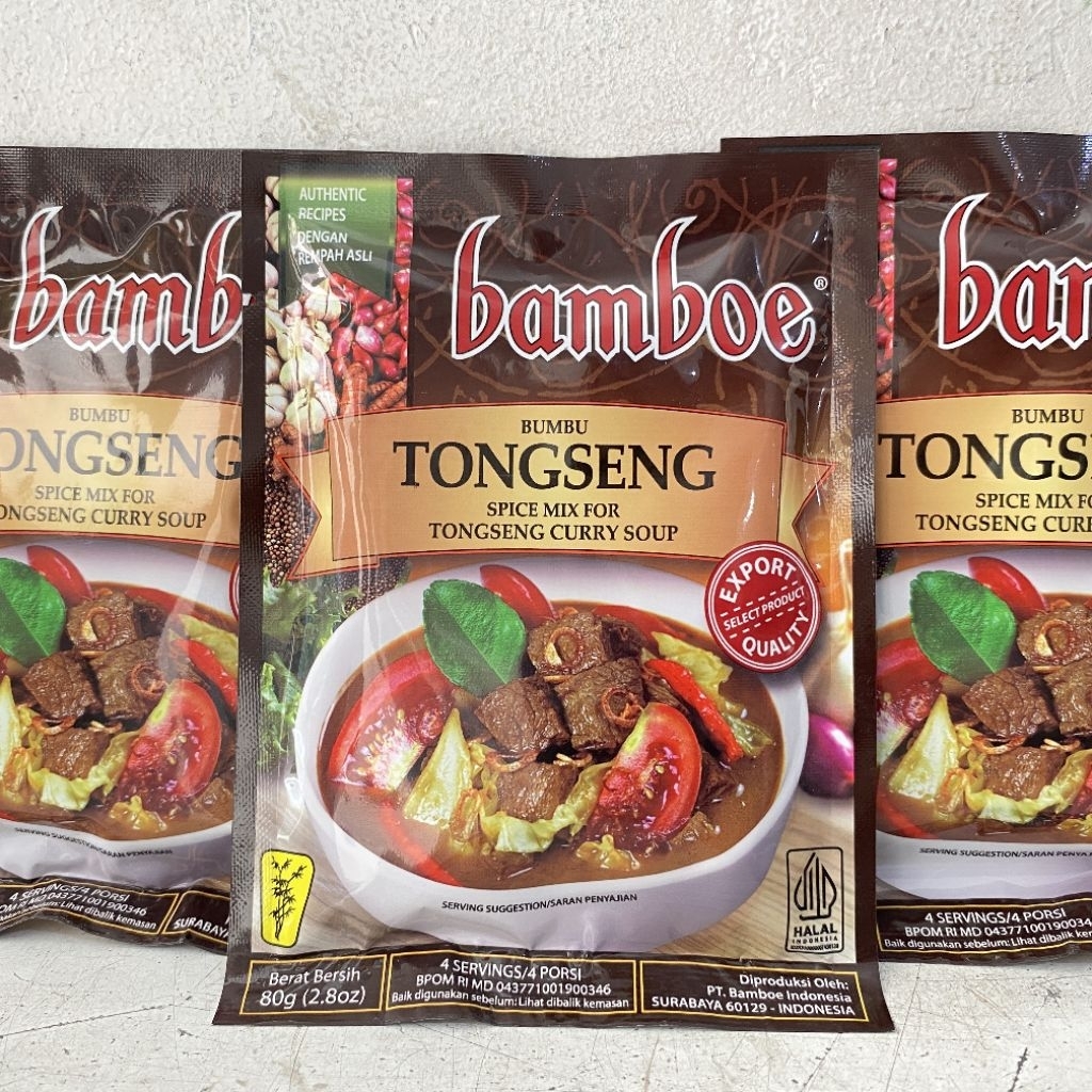 Bamboe bumbu TONGSENG 80 gram | bumbu tongseng | bumbu bamboe