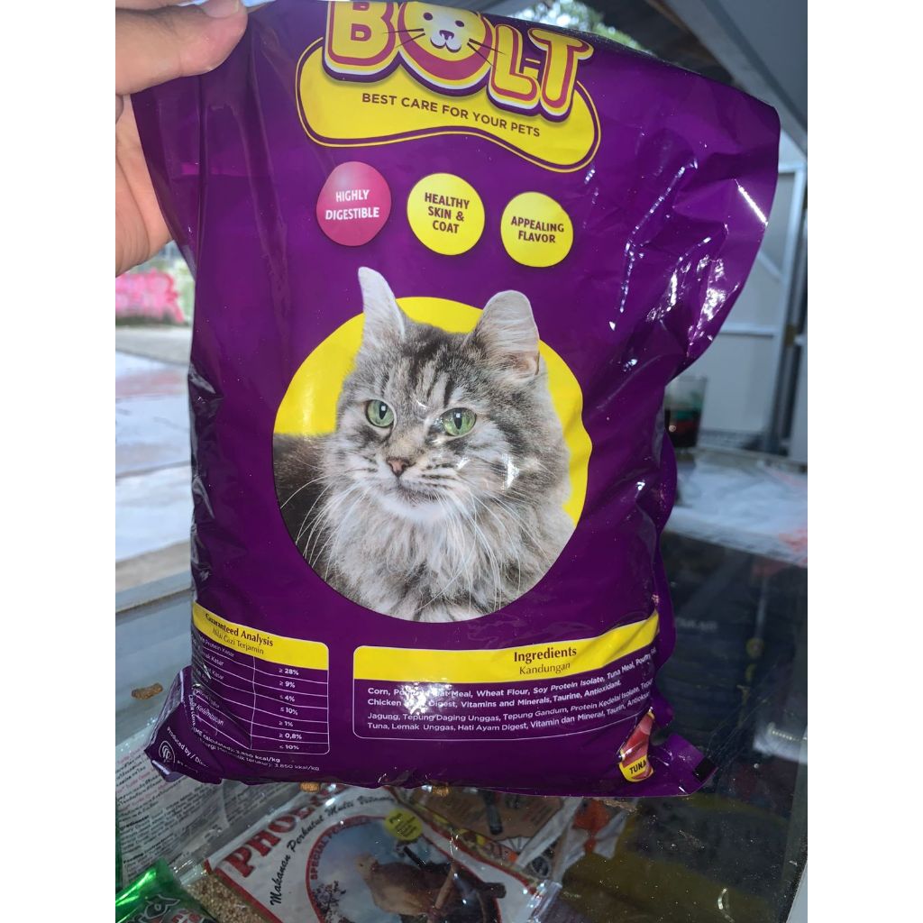 Bolt Tuna 1kg / Bolt Makanan Kucing 1kg