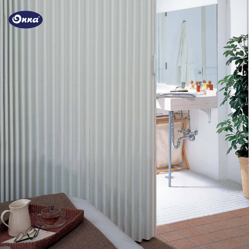 ONNA Accordion Door Pintu Lipat Folding Door Penyekat Ruangan Minimalis Modern (Ukuran Custom)