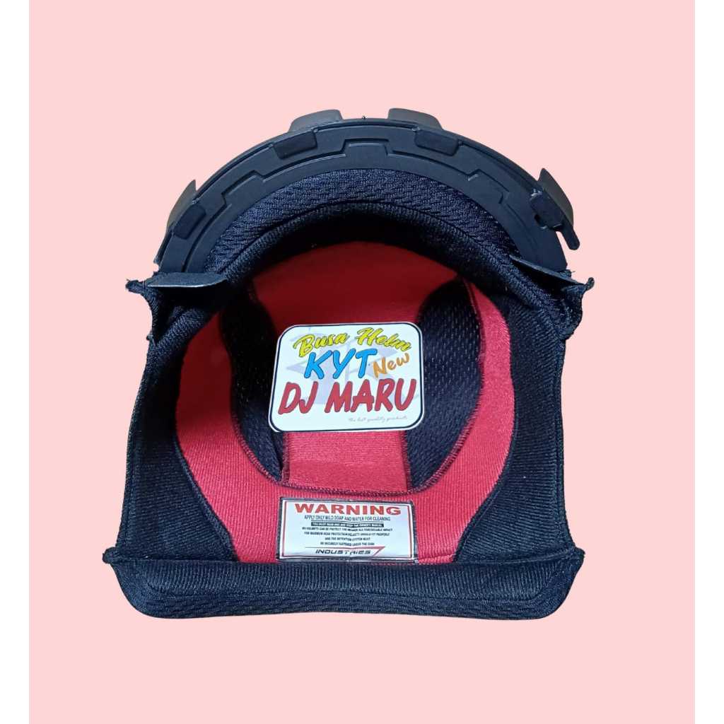 BUSA HELM KYT DJ MARU KANCING PLASTIK - PREMIUM MIRIP ORI, EMPUK & PRESISI