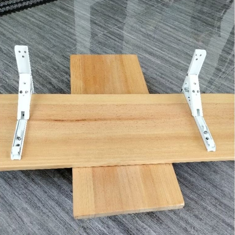 rak ambalan meja gantung rak lipat kayu utuh