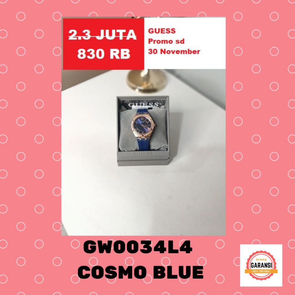 Jam tangan Guess seri GW0470L1 100% ORIGINAL STORE