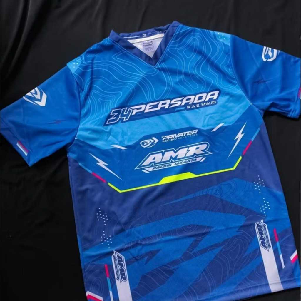 Kaos jersey racing jersey racing kaos jersey balap jersey team balap jersey tanpa kerah
