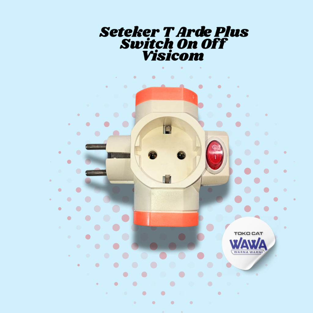 STEKER ARDE T PLUS SWITCH ON OFF - VISICOM