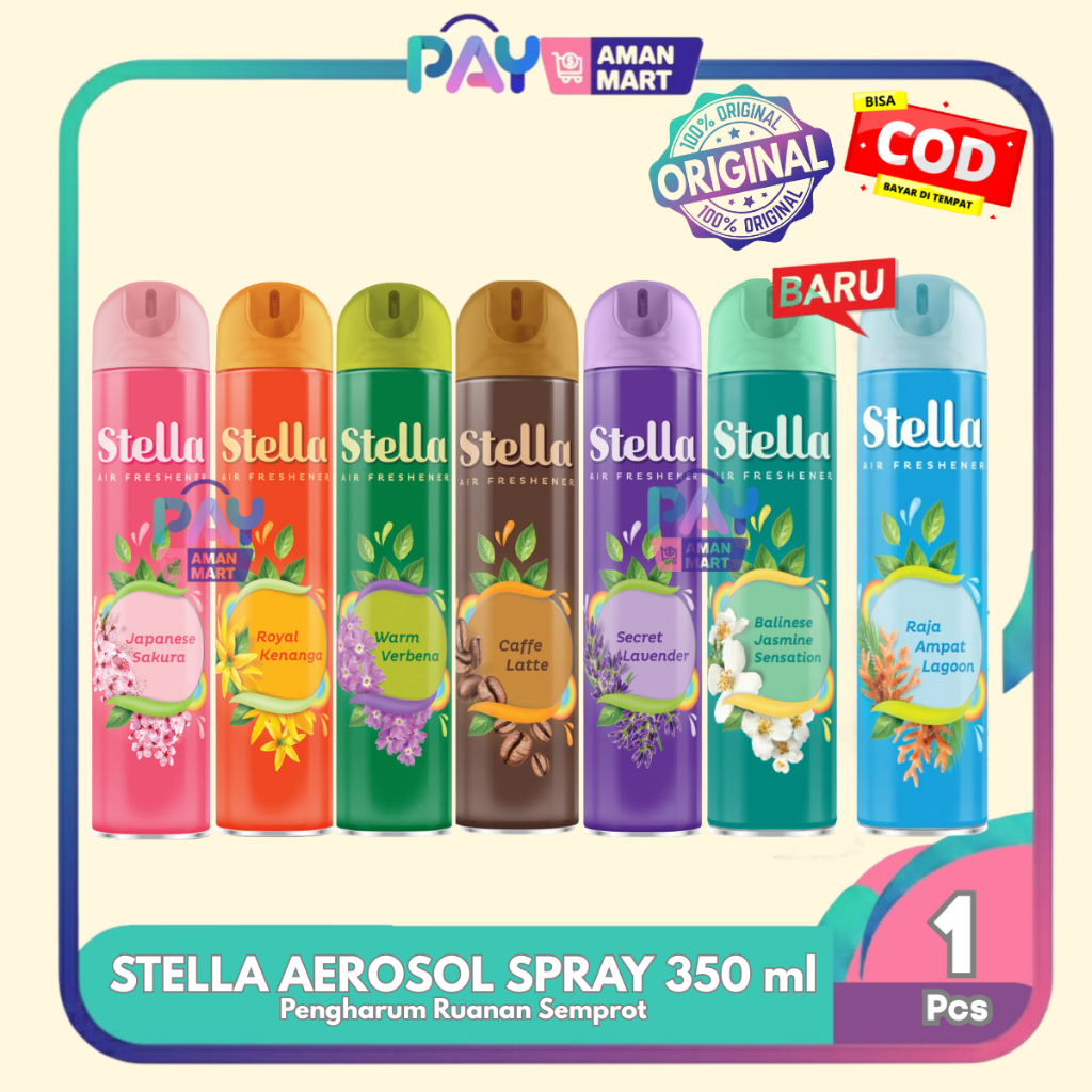 STELLA AE SPRAY 350ml - Pengharum Ruangan