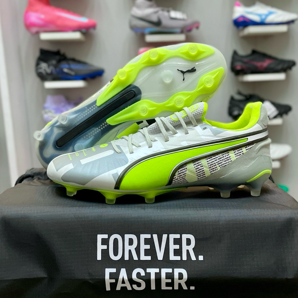 Puma King Ultimate Forever FG grey