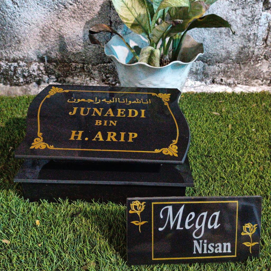 BATU NISAN TERMURAH/NISAN GRANIT TILE(20X30)/BATU KUBURAN - GRATIS PACKING KAYU