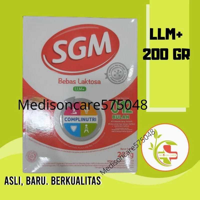 SGM LLM LLM+ susu formula | 200 gr kotak kecil