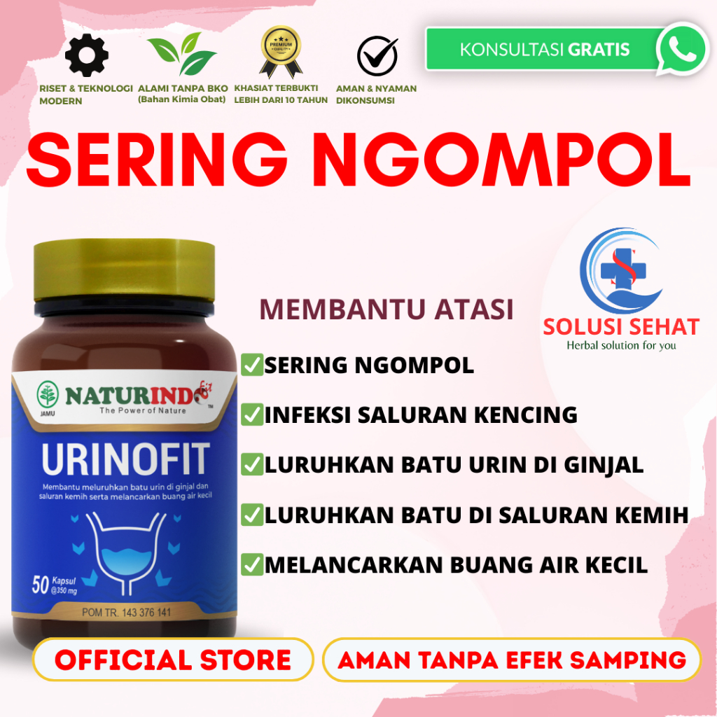 Obat Sering Kencing Herbal Alami Obat Ngompol Stop Anti Ngompol Beser & Anyang-anyangan Anak Remaja 