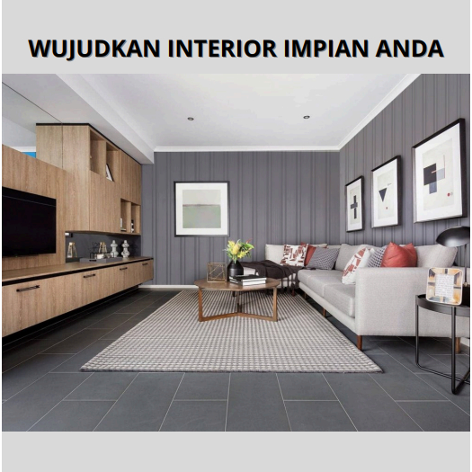 Wallboard Dinding WallPanel WPC/PVC || Wallboard PVC Papan Panel Dinding Dekorasi Interior