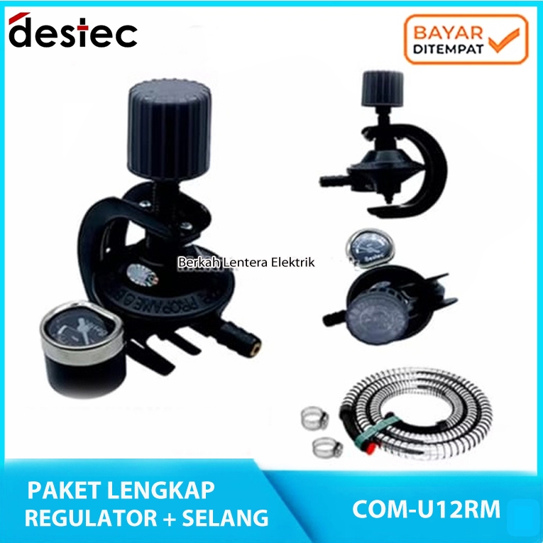 Regulator Gas Destec Com U 12RM & Com U 12R - Regulator Destec Tekanan Rendah