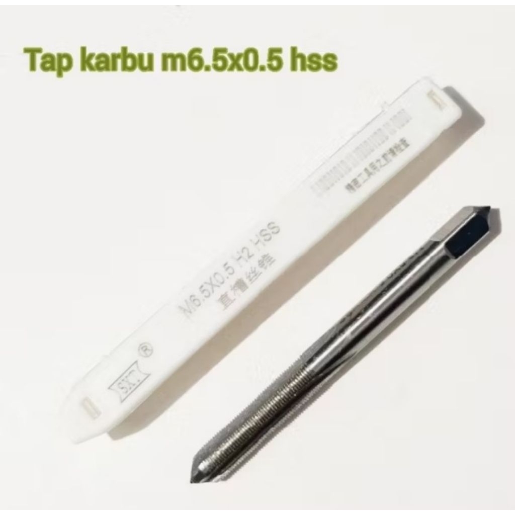 KS00099 Tap karbu M6x0.5 HSS tap setelan angin bebek Supra Jupiter smash dll