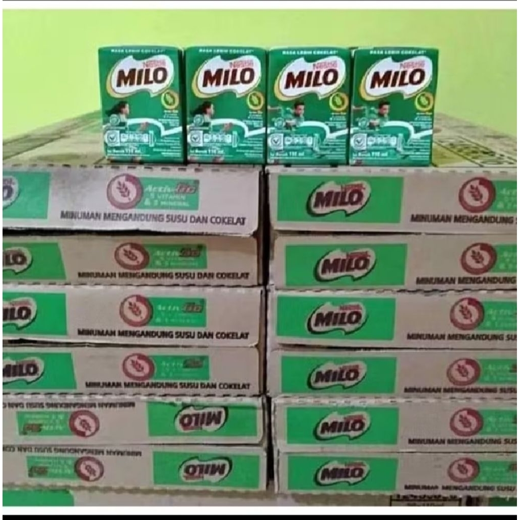 susu milo 110ml 1 dus isi 36