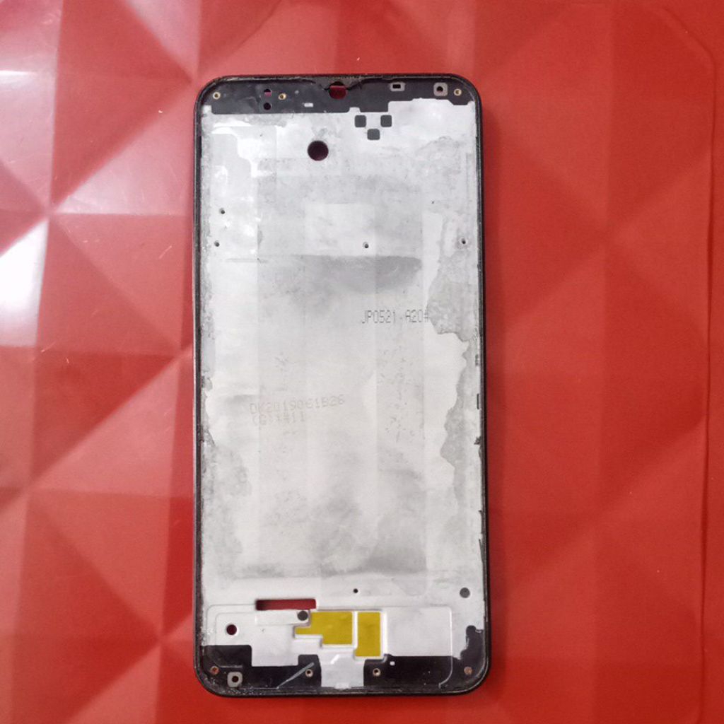 frame Samsung A20 original copotan tulang tengah Bezel dudukan lcd