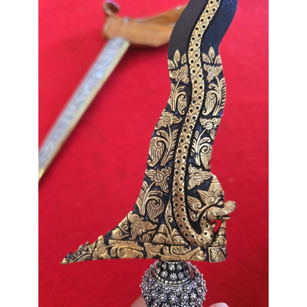 keris nogo sosro kinatah sisik kawat