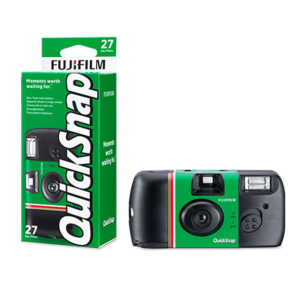 Fujifilm Quick Snap Flash Superia X-Tra 400 Disposable Camera 27exp