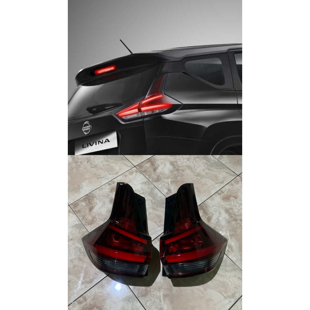 lampu belakang nissan allnew livina