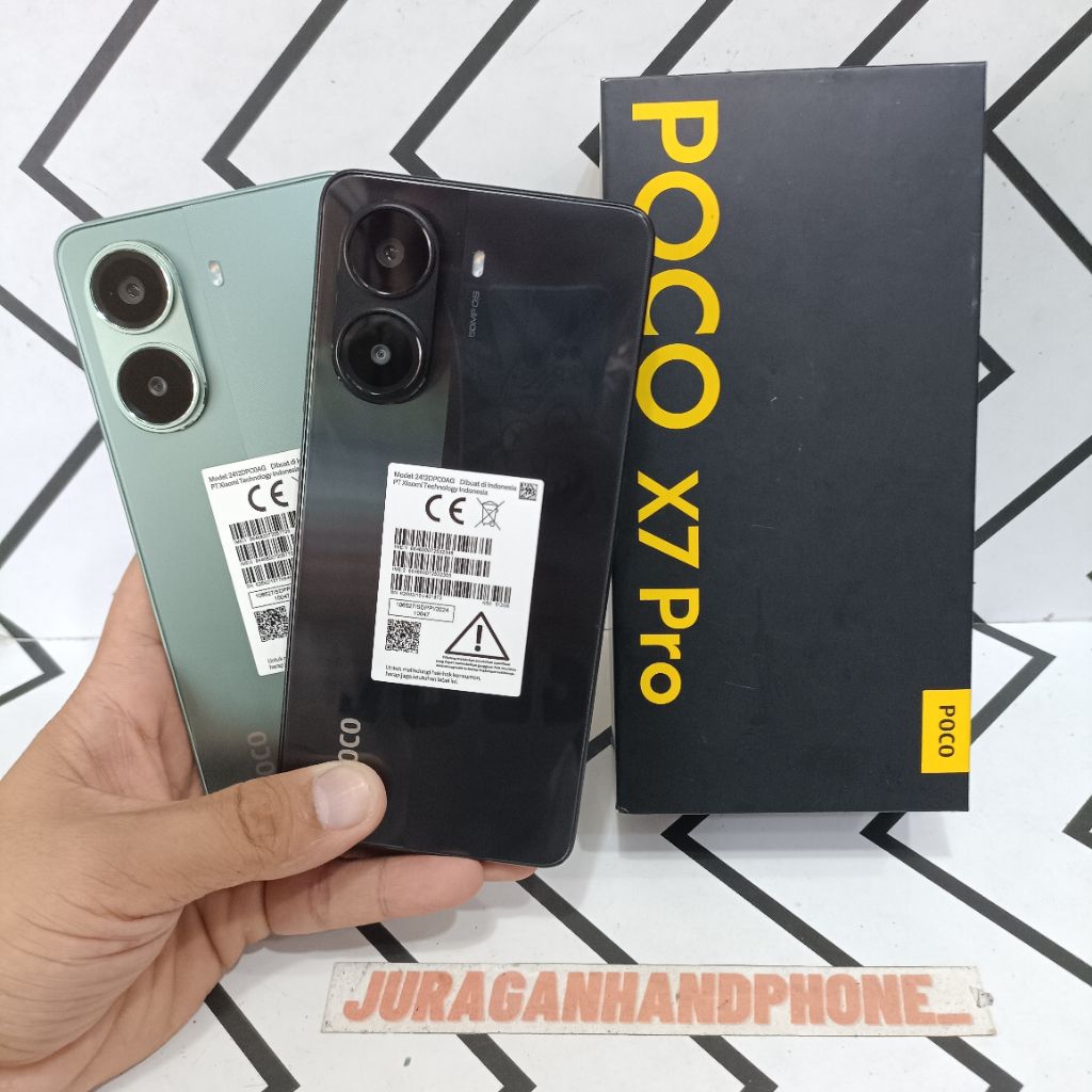 POCO X7 PRO 5G 12/512GB HP BEKAS SECOND FULLSET