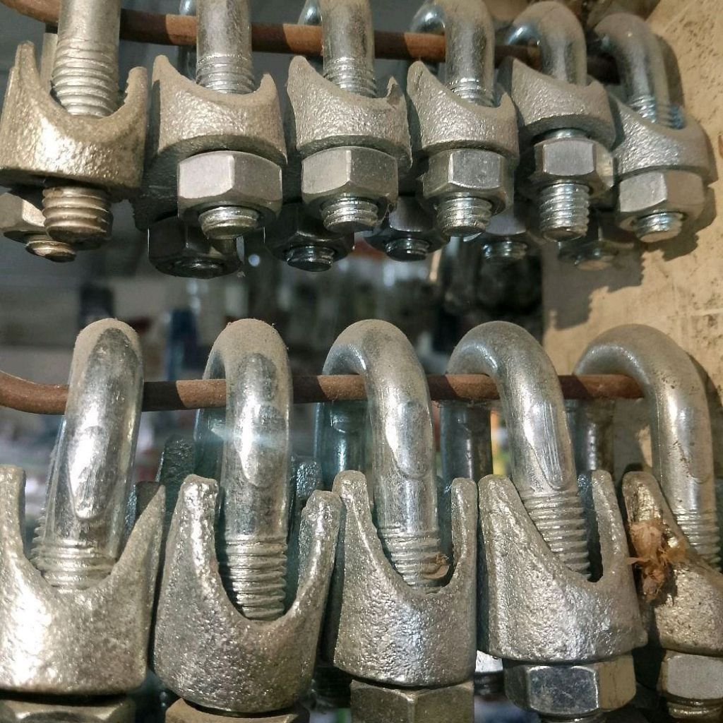 Klem kabel besi untuk perekat besi - hardware